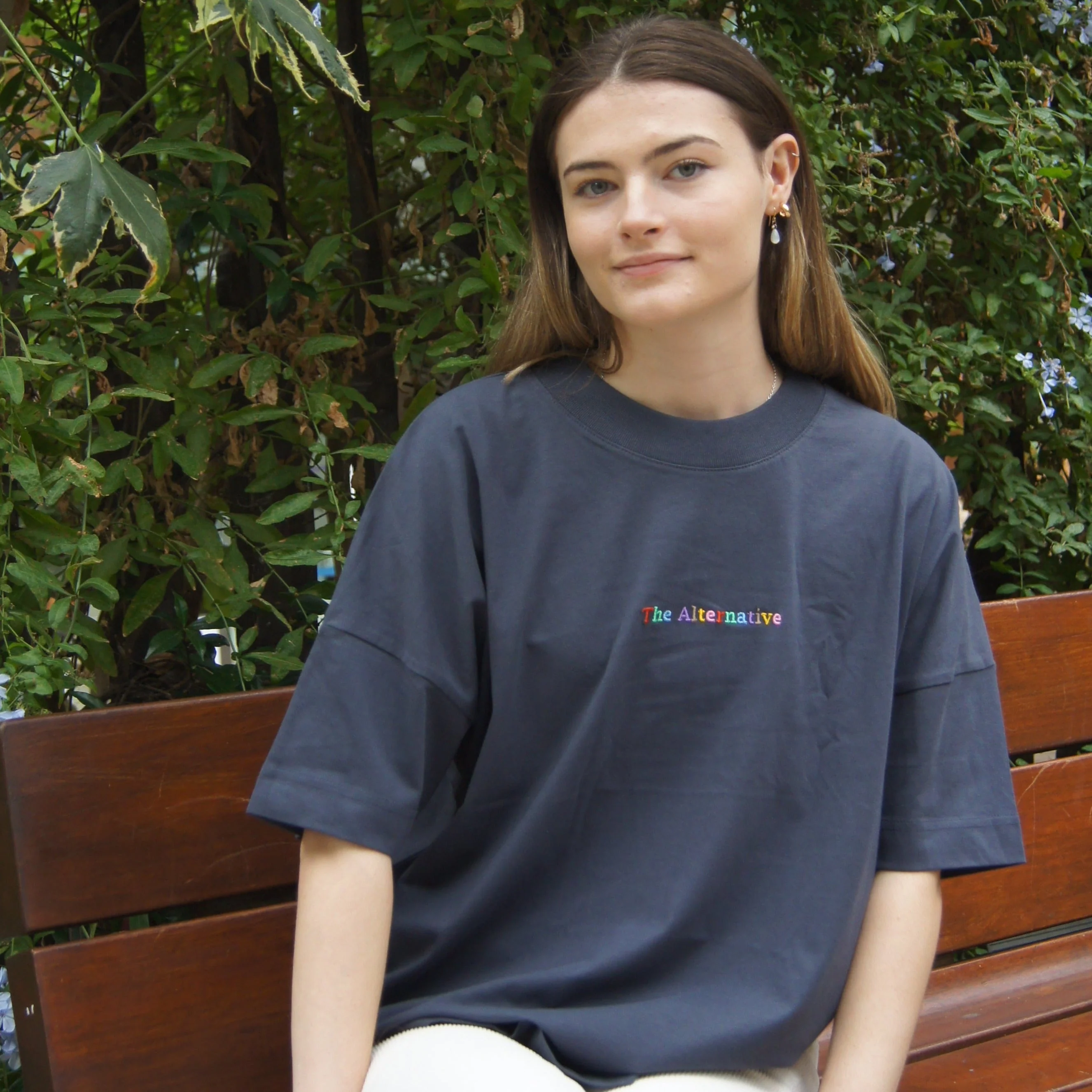 The Alternative Multicoloured Drop Shoulder T-Shirt - Image 6